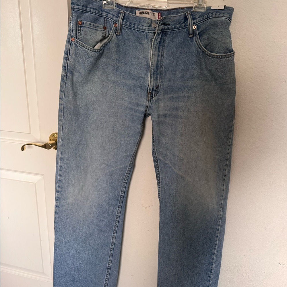 Levi's Light Blue Straight Jeans